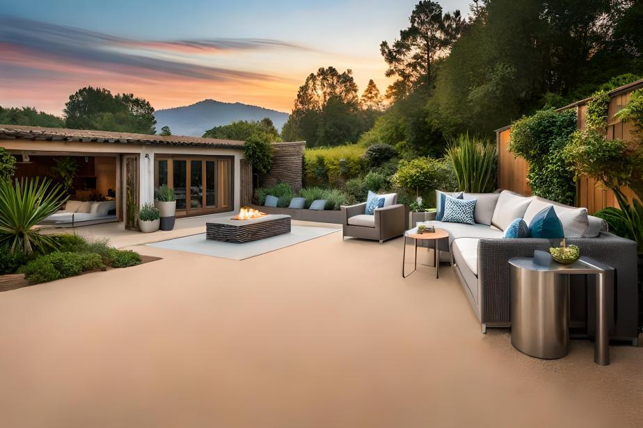 Decomposed granite patio inspiration