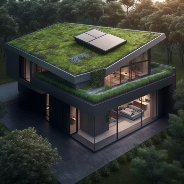 single slope skillion roof, modern home design, energy-efficient architecture