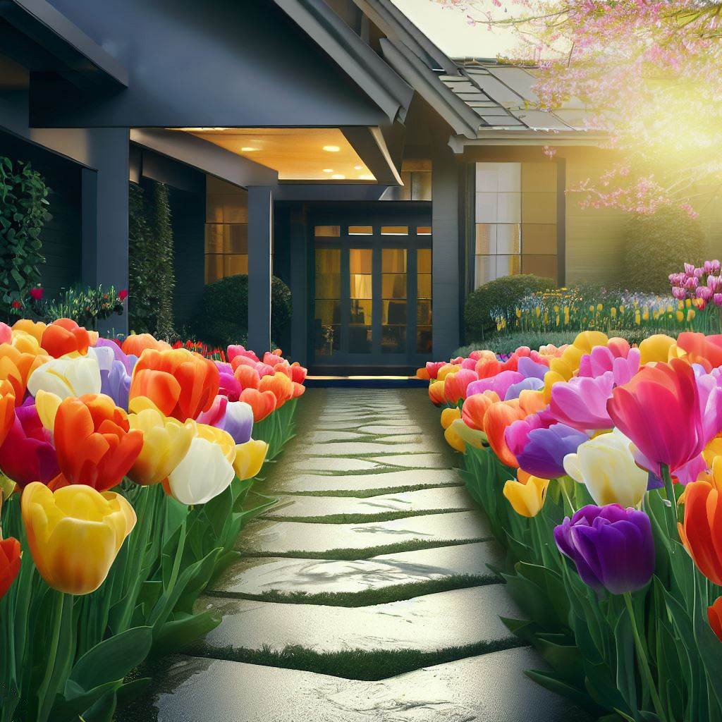 Stunning Tulip Garden Ideas to Transform Your Outdoor Space