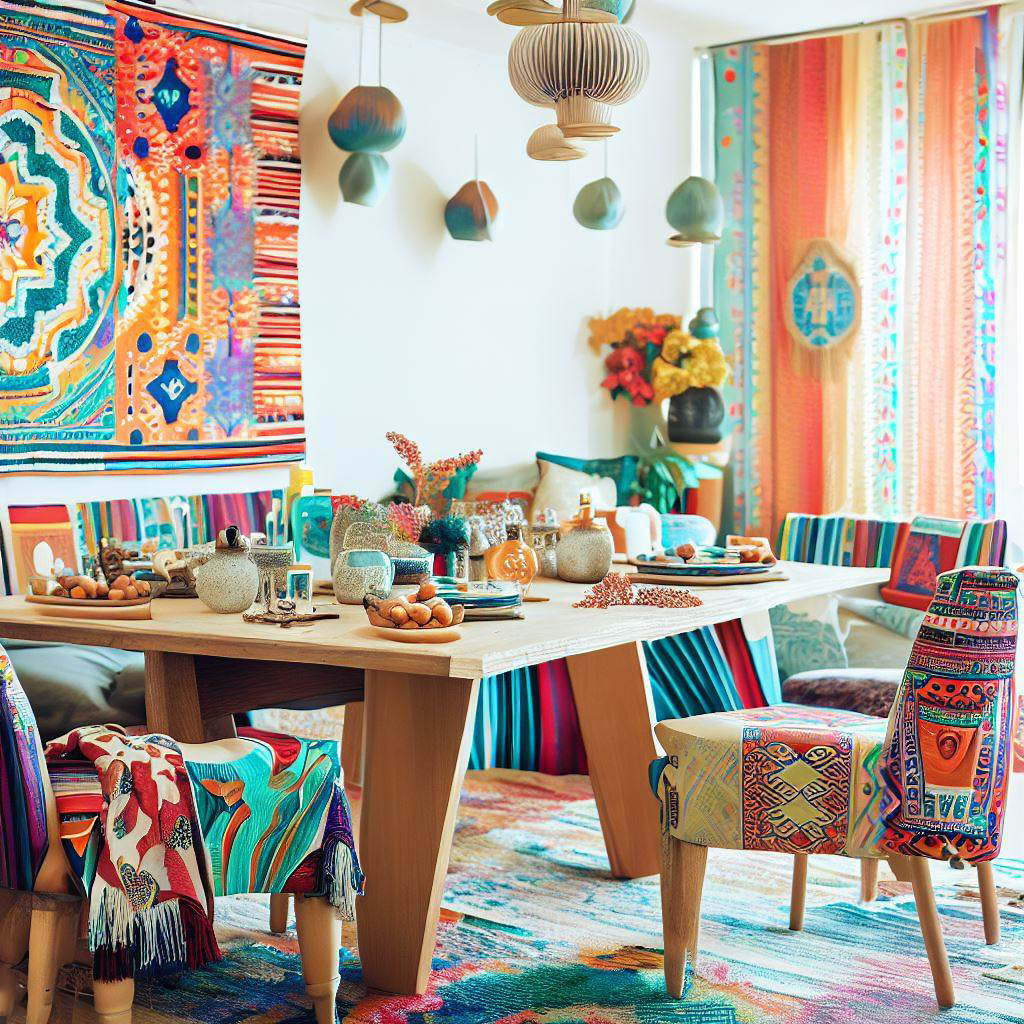 Boho_Chic_Dining_Room_Eclectic_Decor