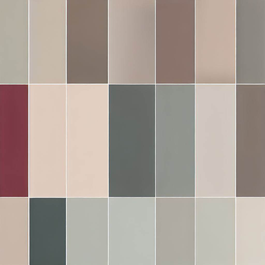 Victorian Modern color palette with rich and neutral shades