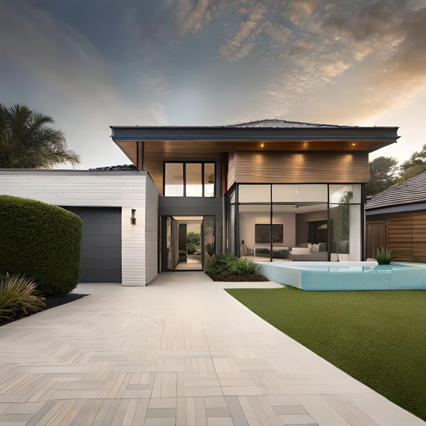 Modern_home_with_grey_Monier_concrete_roof_tiles