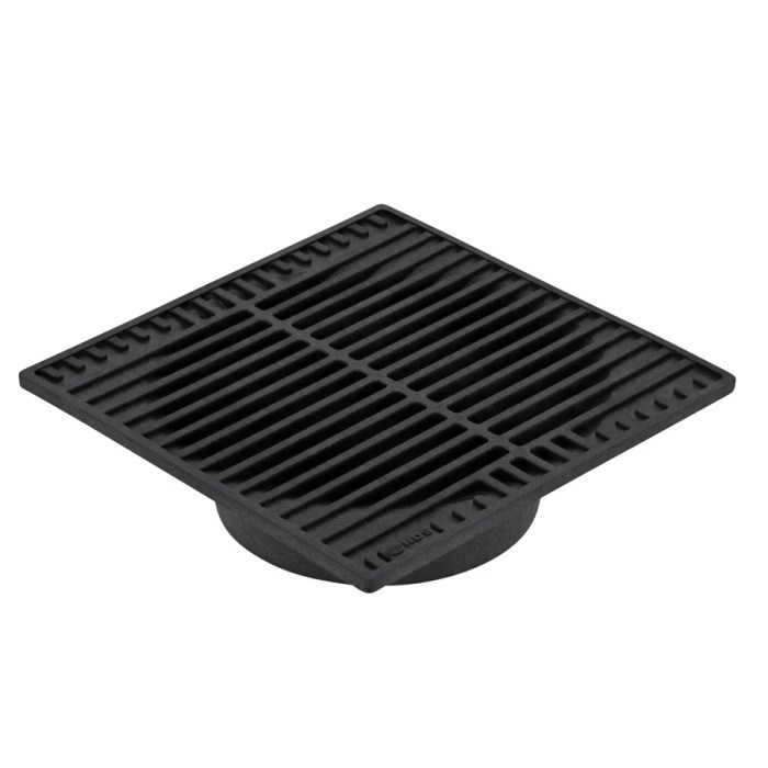 Patio drain grate