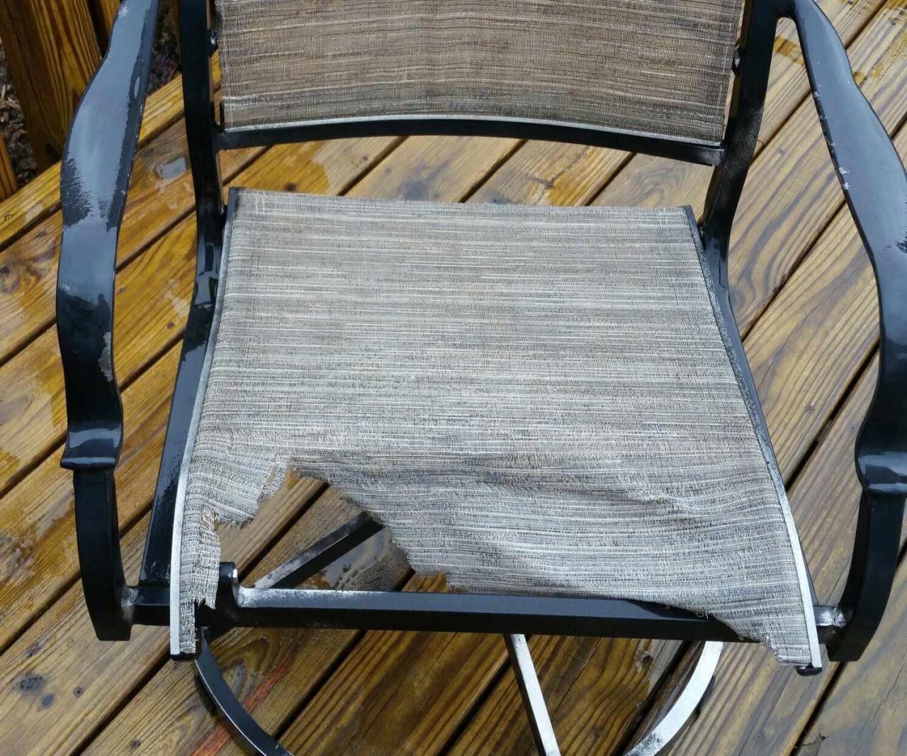 patio furniture instructables rehab frame