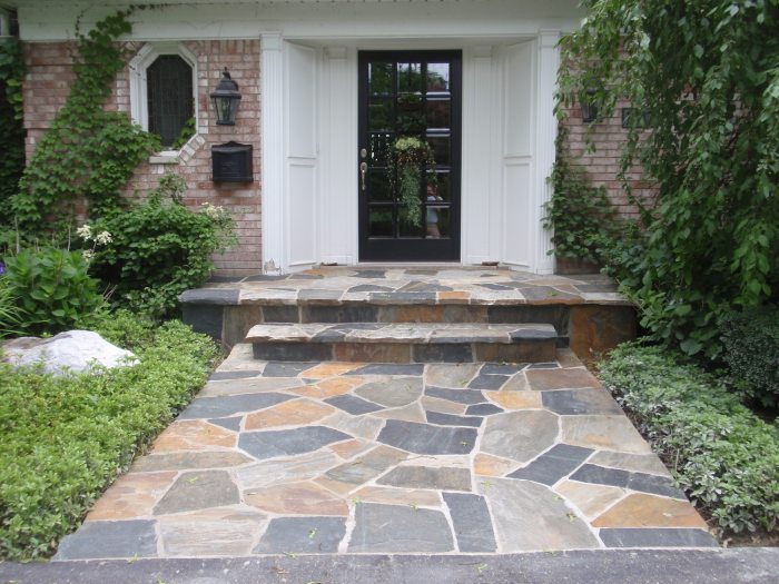 stone tile porch beautiful porches floor front homes tiles walkway skid anti steps housely walkways matte flooring entry way sidewalk