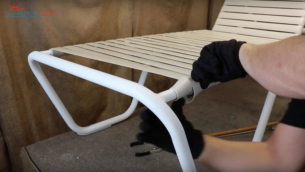 Replacement straps for patio chairs