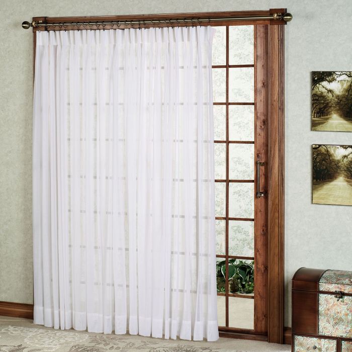 curtain rods for patio sliding doors