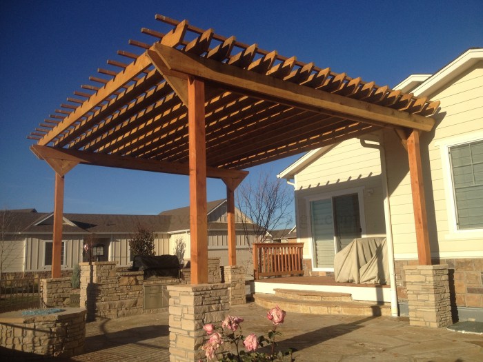 Wood awning wooden porch woods