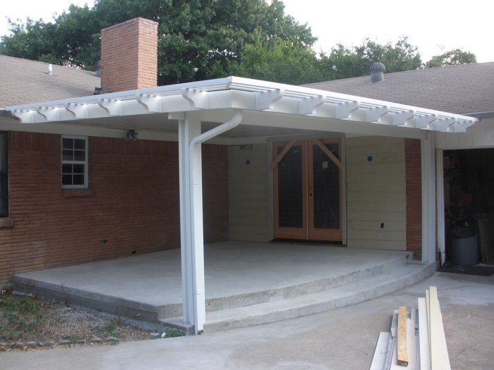 Prefab patio cover