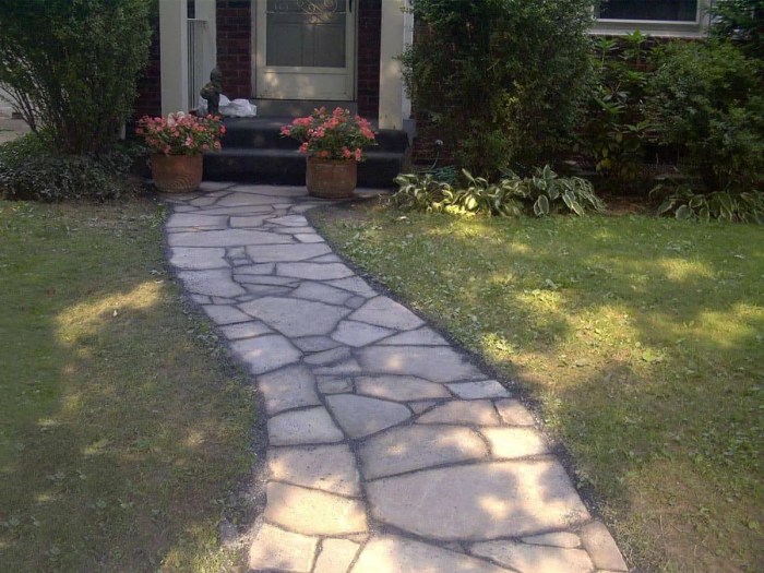 Stone walkways patios patio landscaping bjr