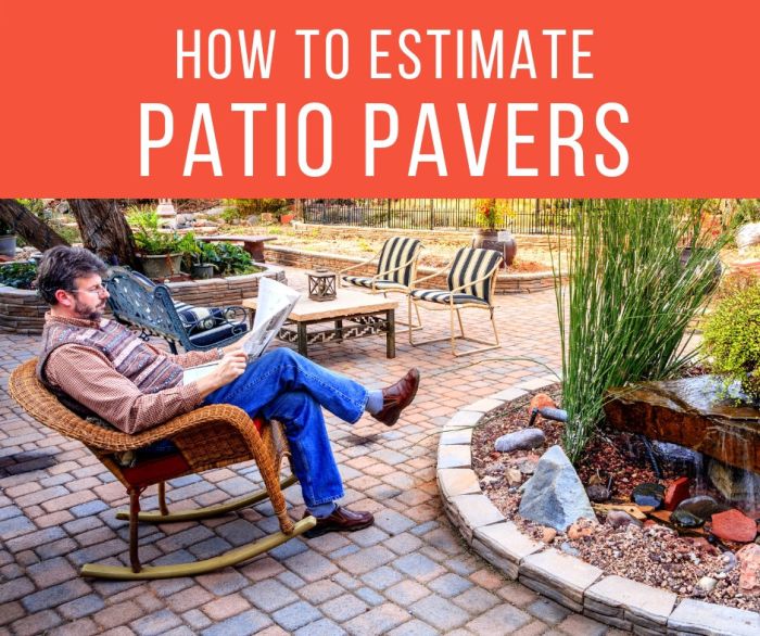 paver patio estimate terbaru