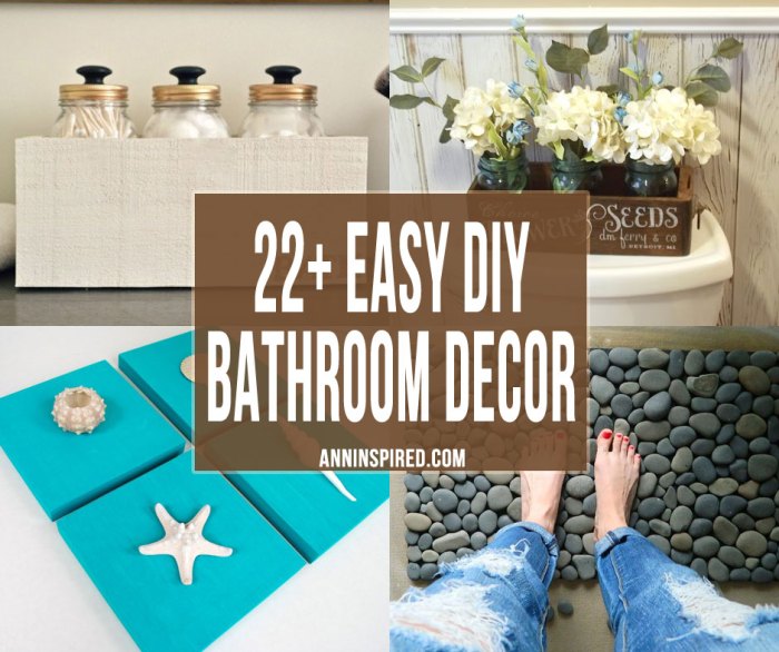 DIY bathroom decor set ideas terbaru