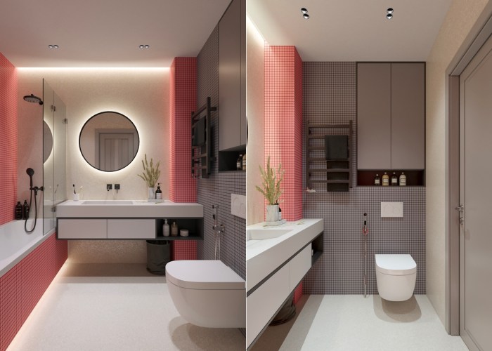 small bathroom lighting design ideas terbaru