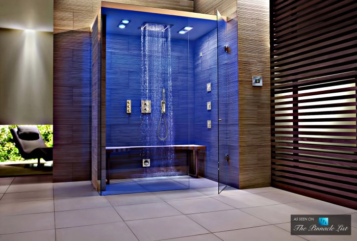 smart temperature control tiles for luxury baths