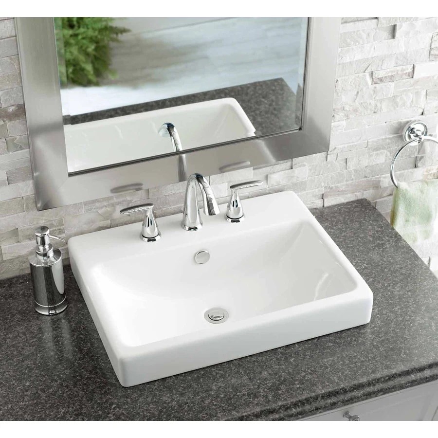 ceramic drop-in bathroom sinks for easy installation terbaru