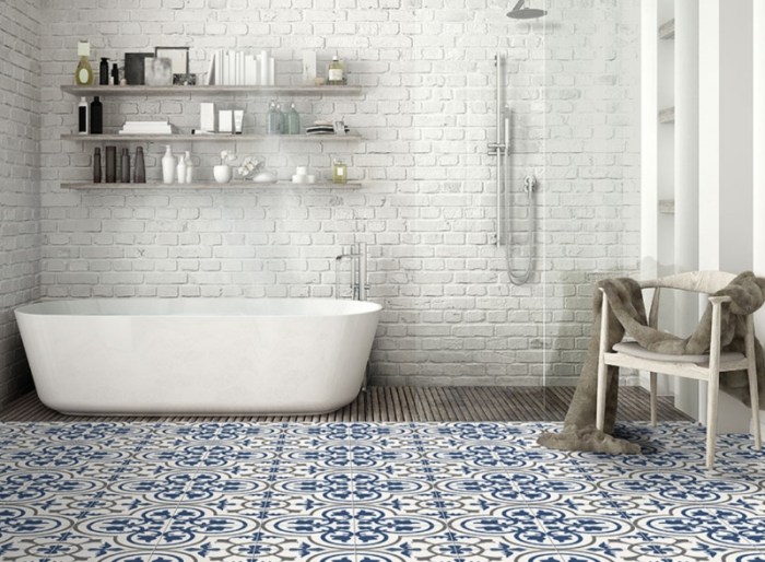 bespoke encaustic tiles for statement bathrooms terbaru