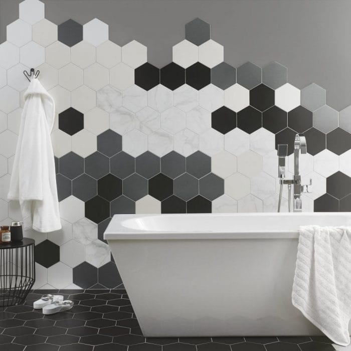 bathroom wall feature tiles tile bathrooms modern au small remodel nsw houspect layout renovation beautiful space