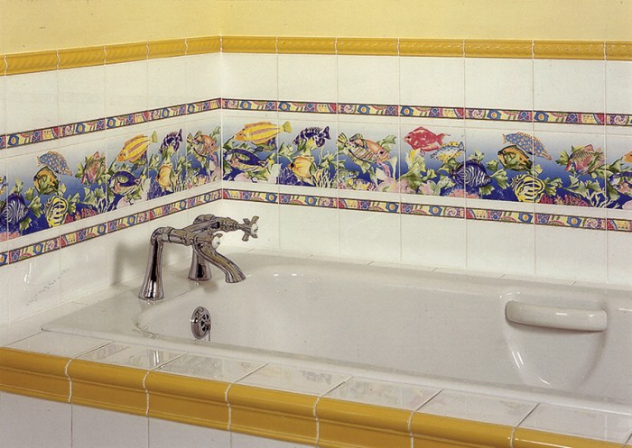 lantai mandi kamar bath keramik 1920s restored