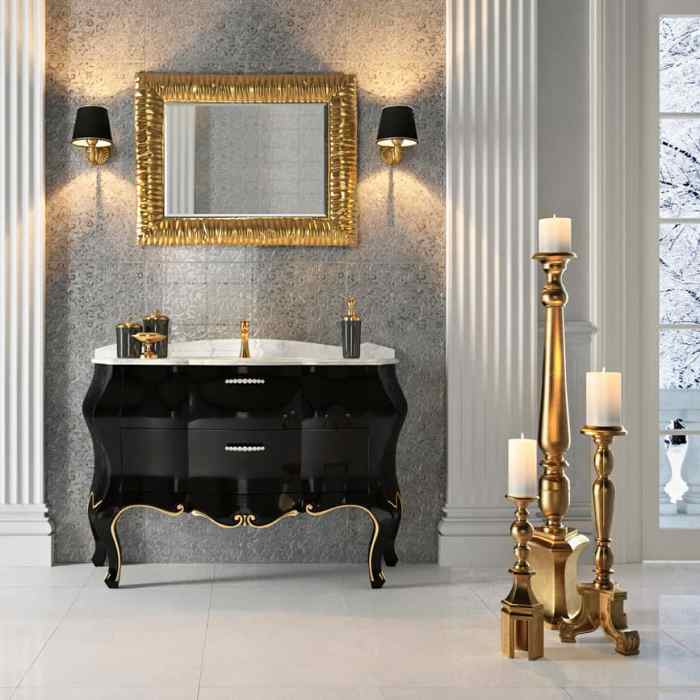 ornate bathroom vanities for classical design themes