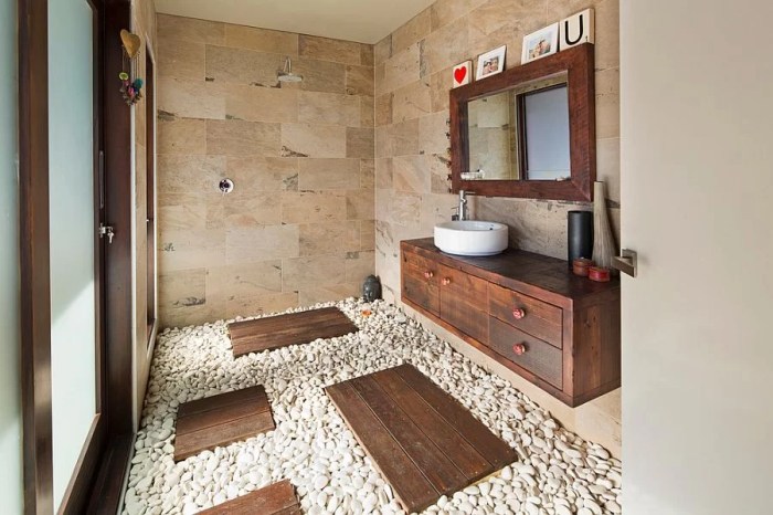 non-porous stone tiles for wet bathroom environments terbaru