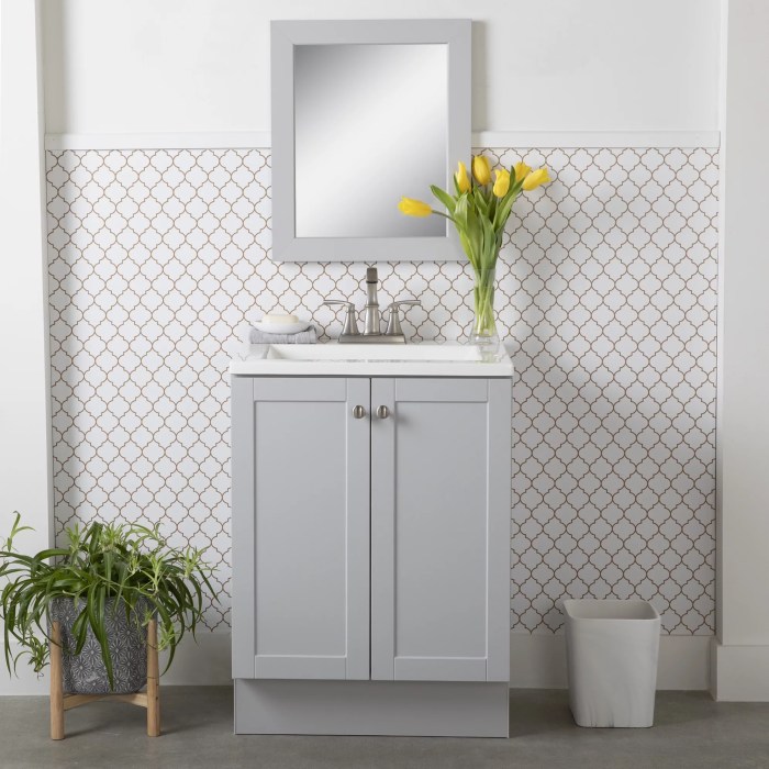bathroom vanity sets with matching mirrors terbaru