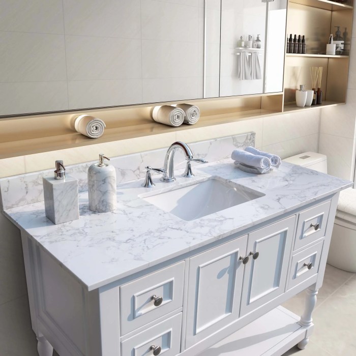 sink carrara sinks stone vanities undermount engineered faucet x22 enilme