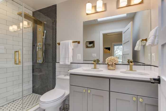 affordable bathroom floor renovation ideas