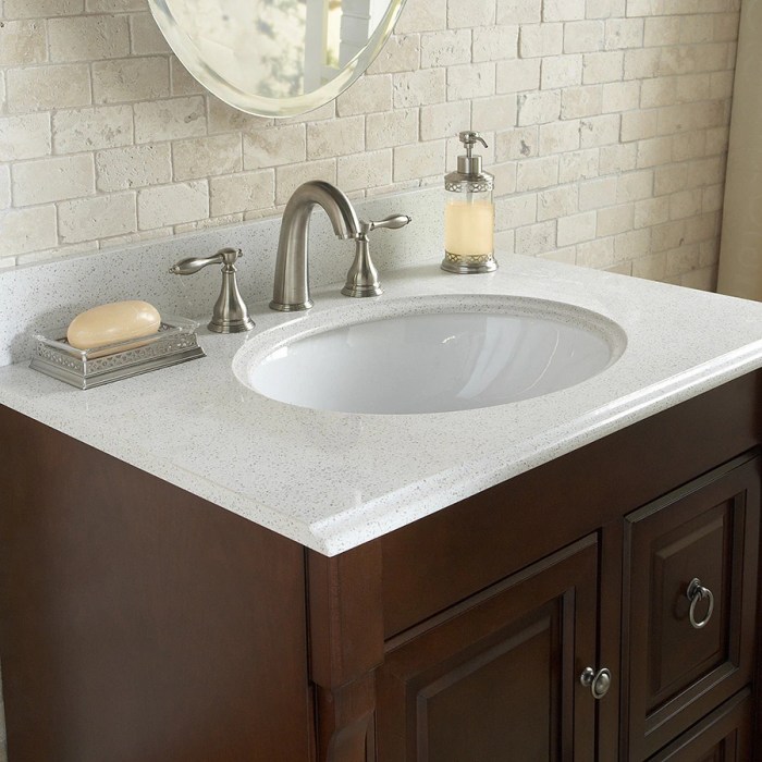 undermount sink bathroom vanities for sleek finish terbaru