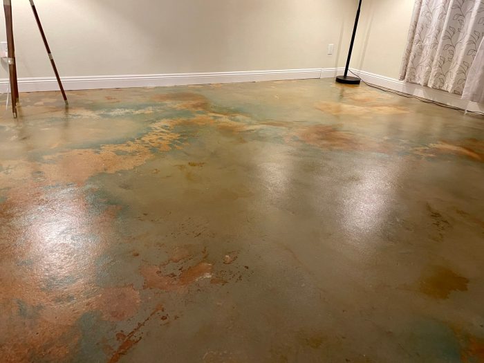 acid-stained concrete bathroom floors terbaru