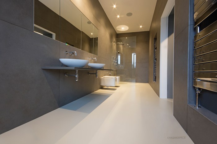 seamless resin floors for minimalist bathrooms