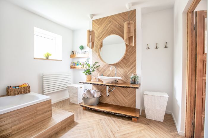 scandinavian inspired bathroom vanities