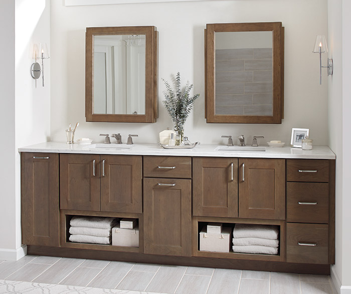 bathroom shaker vanities cabinets assemble ready grey stone light views cabinetry
