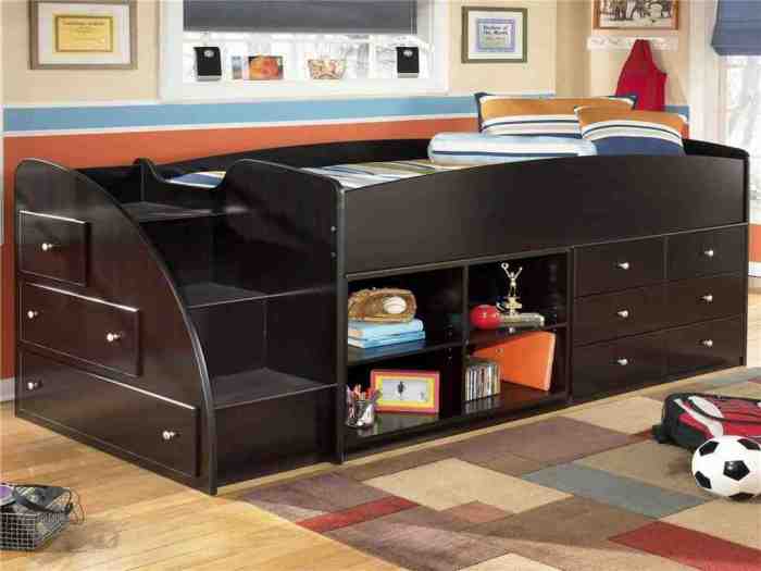 twin size boys' bedroom sets with storage options terbaru