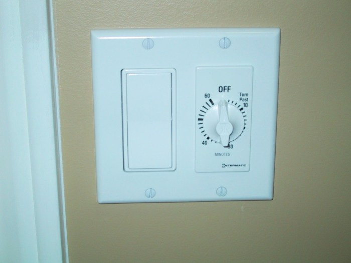 automatic bathroom exhaust fan switch options terbaru