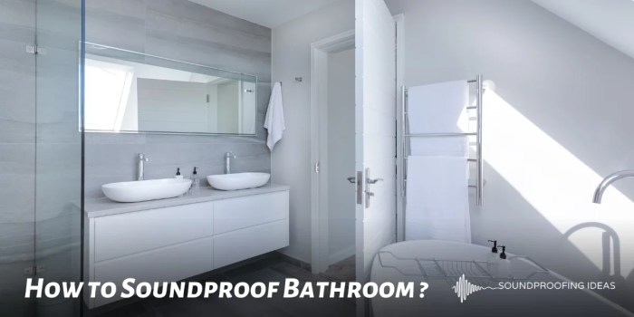 soundproofing bathroom floors in multi-level homes