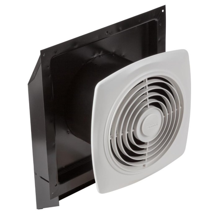 bathroom exhaust fans with customizable faceplates