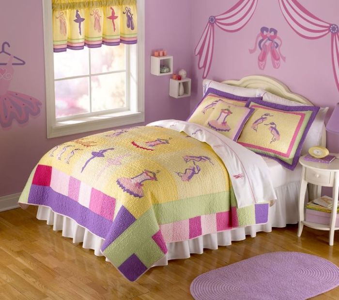 ballerina-inspired girls' bedroom decor ideas terbaru