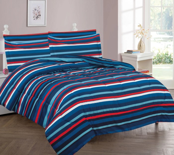 comforter stripe