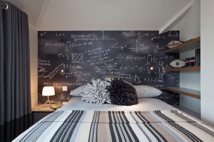 boys' bedroom sets with chalkboard walls