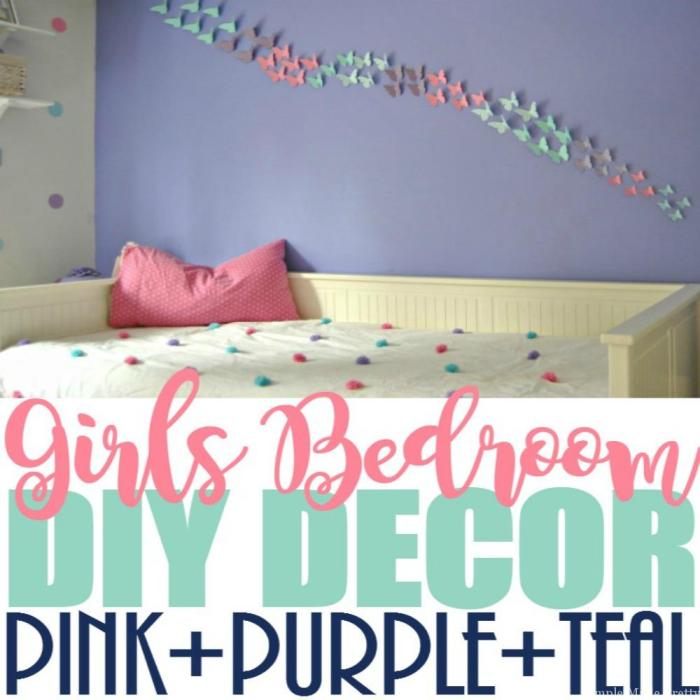 DIY girls' bedroom decor ideas on a budget terbaru