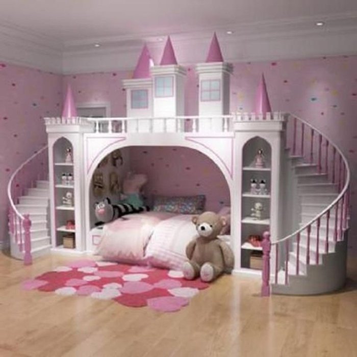 princess-themed girls' bedroom furniture sets