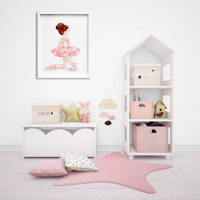 ballerina-inspired girls' bedroom decor ideas