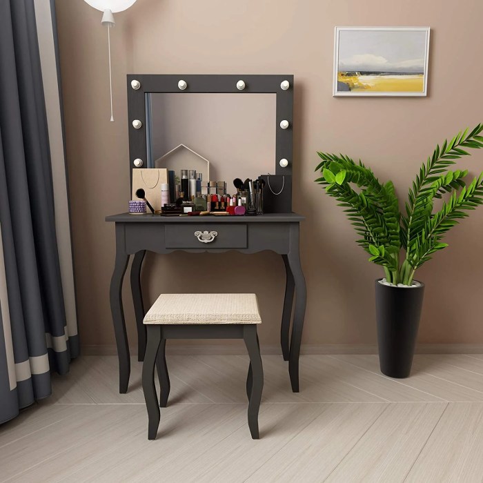 luxury and glam girls' bedroom dressing tables terbaru