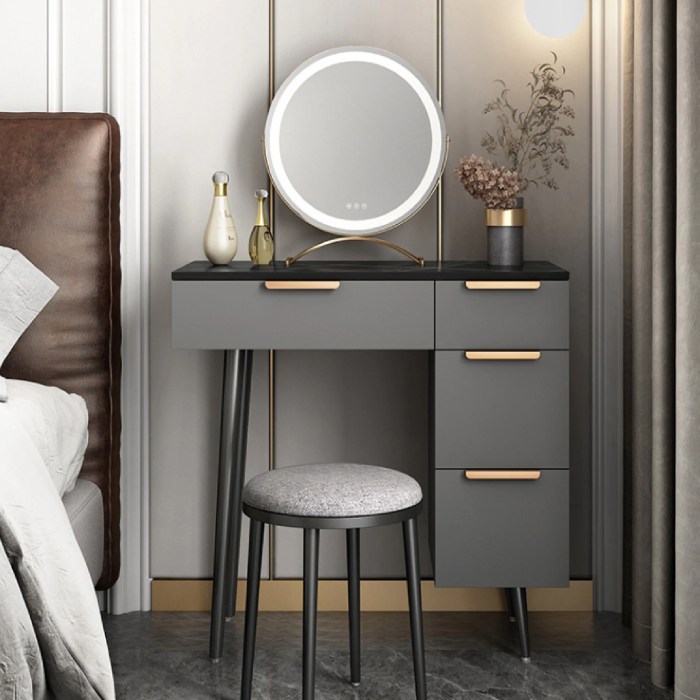 luxury and glam girls' bedroom dressing tables terbaru