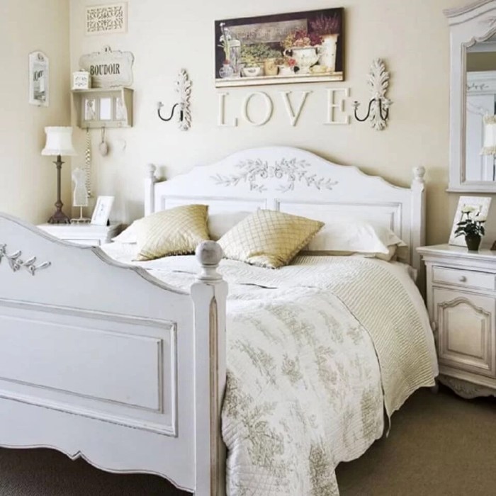 French country bedroom decoration elegance terbaru