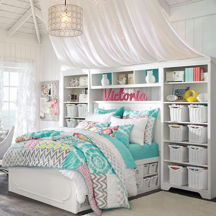 teen bedrooms with durable and easy-to-clean materials terbaru