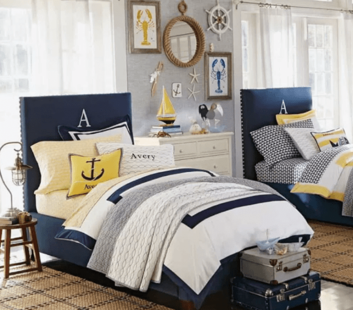 nautical and marine-inspired teen bedroom themes terbaru