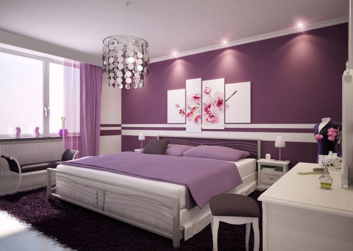 monochromatic and single-color teen bedroom designs terbaru