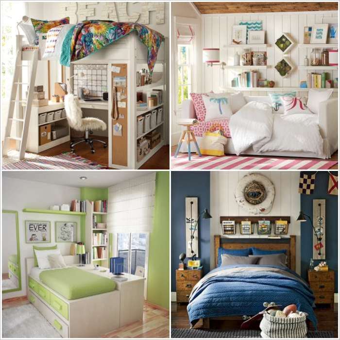 organizational systems for teen bedrooms with collections