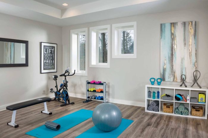 teen bedrooms with fitness and workout zones terbaru